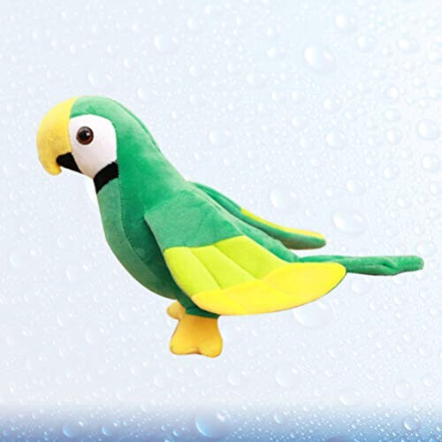 Peluche Perroquet - Oiseau - vert 15x20 cm variant 6 