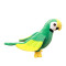 Peluche Perroquet - Oiseau - vert 15x20 cm - miniature variant 6