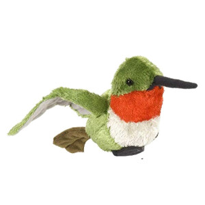 Peluche Colibri - Oiseau - multicolore 20 cm