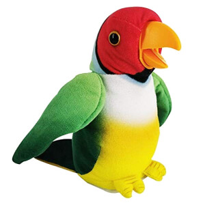 Peluche Perroquet - Oiseau - vert