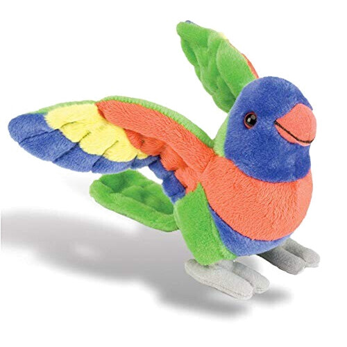 Peluche Oiseau couleuré 20 cm variant 3 