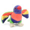 Peluche Oiseau couleuré 20 cm - miniature variant 5