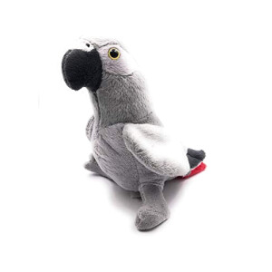 Peluche Perroquet - Oiseau - 19 cm