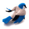 Peluche Mésange - Oiseau - multicolore 11 cm - miniature variant 2