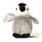 Peluche Pingouin - Oiseau - 12 cm - miniature variant 1