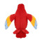 Peluche Perroquet - Oiseau - rouge 21x10 cm - miniature variant 2