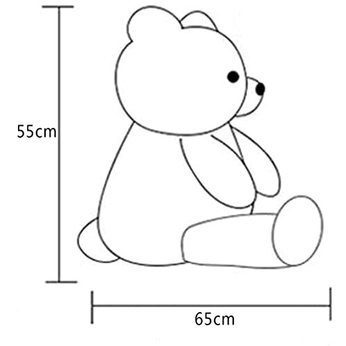 Peluche Ours darkmarron 110 cm variant 1 