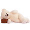 Peluche Ours beige 110 cm - miniature variant 4