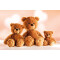 Peluche Ours marron 19x12 cm - miniature variant 3