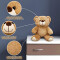 Peluche Ours beige 20 cm - miniature variant 2