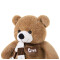 Peluche Ours marron foncé 80 cm - miniature variant 2