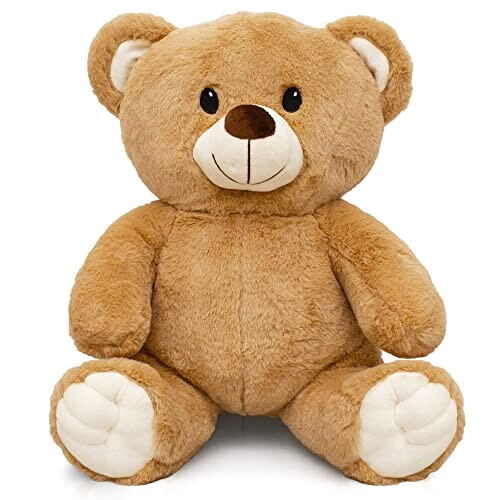 Peluche Ours beige 35 cm