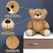 Peluche Ours beige 35 cm - miniature variant 2