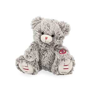 Peluche Ours gris 24 cm