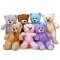 Peluche Ours mauve 40 cm - miniature variant 5