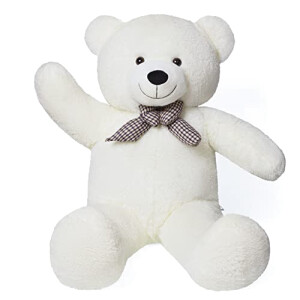 Peluche Ours blanc 120 cm