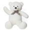 Peluche Ours blanc 120 cm - miniature