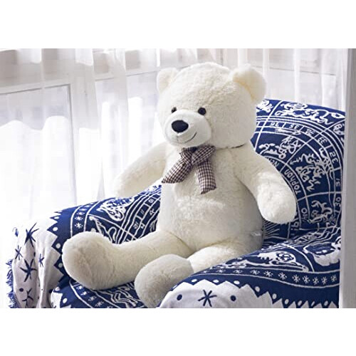 Peluche Ours blanc 120 cm variant 3 