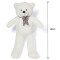 Peluche Ours blanc 120 cm - miniature variant 2