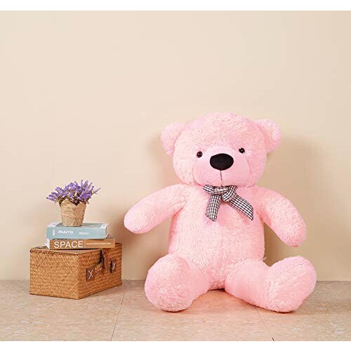 Peluche Ours rose 100 cm variant 1 