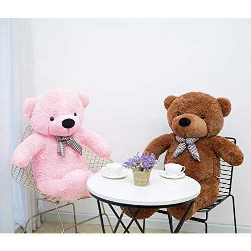 Peluche Ours rose 100 cm variant 2 