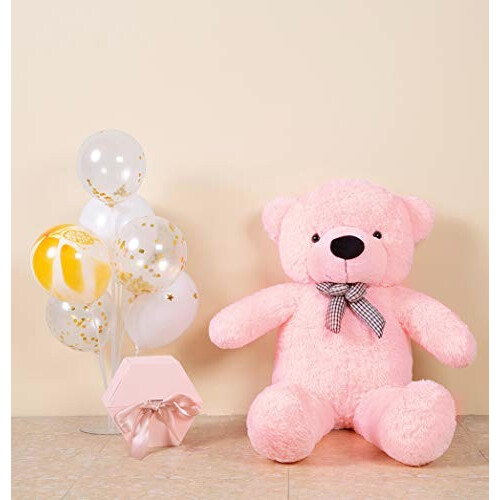 Peluche Ours rose 100 cm variant 3 