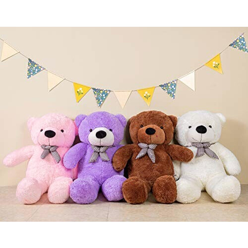 Peluche Ours rose 100 cm variant 5 