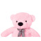 Peluche Ours rose 100 cm - miniature variant 1