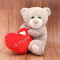 Peluche Ours je t'aime 40 cm - miniature variant 4