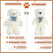 Peluche Ours blanc 78 cm - miniature variant 5