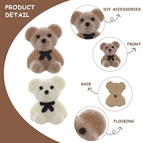 Peluche Ours marron 20x15 mm variant 1 