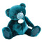 Peluche Ours bleu 37 cm - miniature