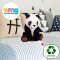 Peluche Panda blanc 25 cm - miniature variant 1