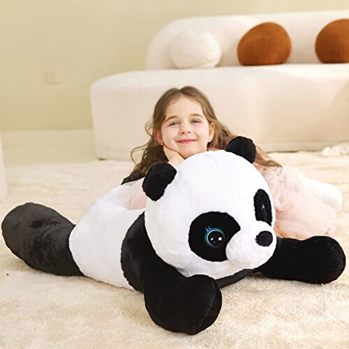 Peluche Panda noir 78 cm variant 3 