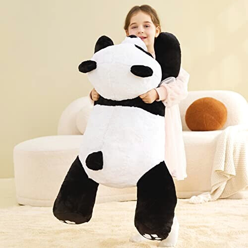 Peluche Panda noir 78 cm variant 4 