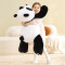 Peluche Panda noir 78 cm - miniature variant 3