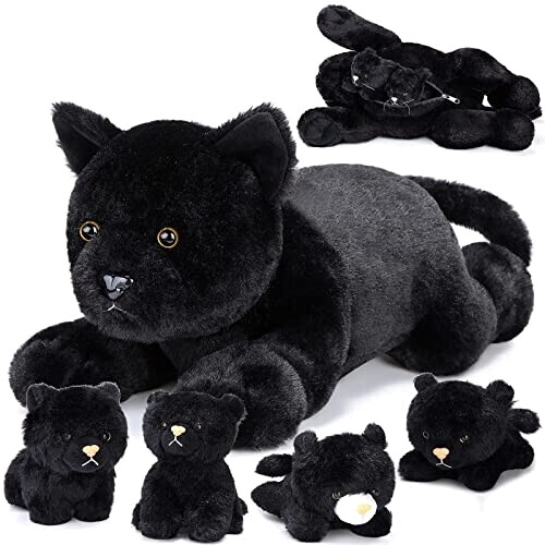 Peluche Panthère noir 40 cm