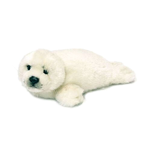 Peluche Phoque crème 24 cm