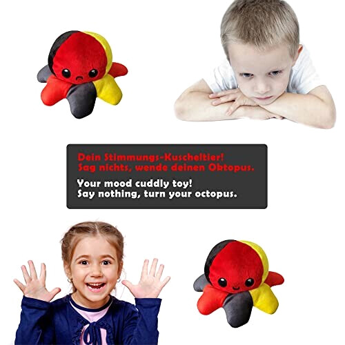 Peluche Pieuvre allemagne 20 cm variant 1 