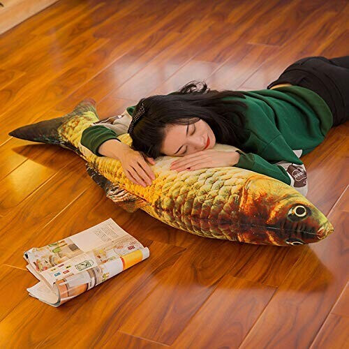 Peluche Poisson gold  78 cm variant 5 