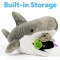 Peluche Poisson bleu 38 cm - miniature variant 2