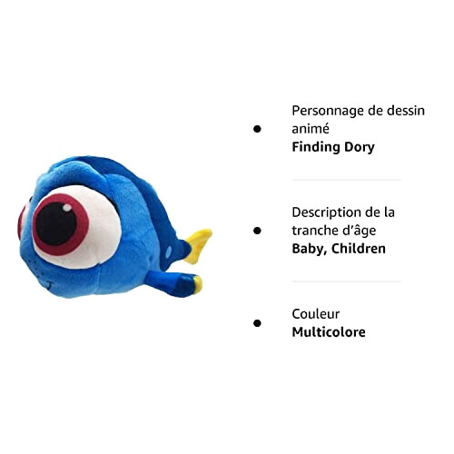 Peluche Poisson multicolore 16 cm variant 6 