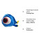 Peluche Poisson multicolore 16 cm - miniature variant 7