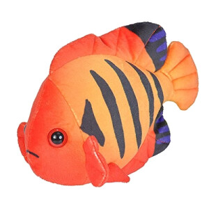 Peluche Poisson multicolore 20 cm