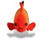 Peluche Poisson multicolore 20 cm - miniature variant 2