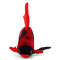 Peluche Poisson s tropicaux (noir/rouge) 23 cm - miniature variant 3