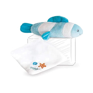 Peluche Poisson turquoise 16 cm