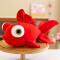 Peluche Poisson rouge 30 cm - miniature