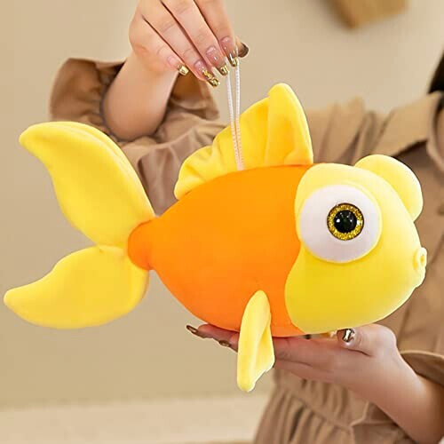 Peluche Poisson rouge 30 cm variant 3 