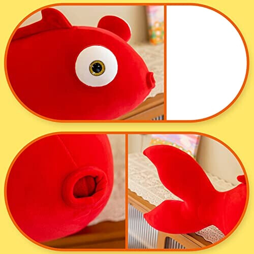 Peluche Poisson rouge 30 cm variant 5 